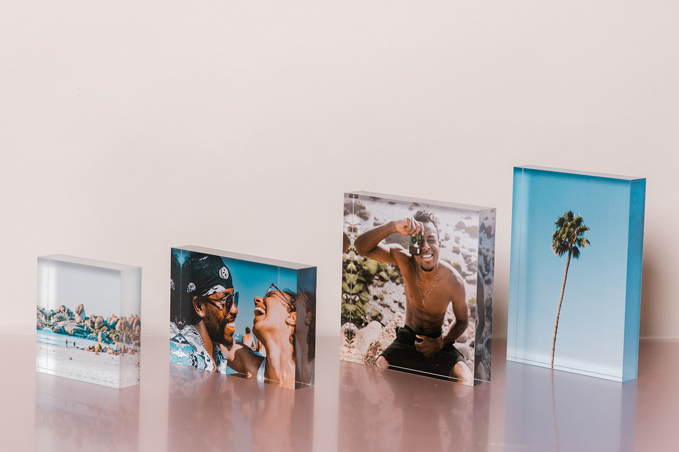Acrylic Photo Blocks  A simple way to display a photo on a desk