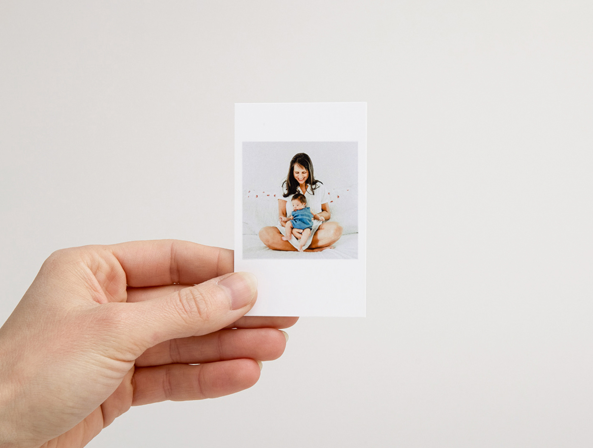 Classic Prints, Featuring a smooth, matte finish, an optional white  border, and fun square and miniature formats.