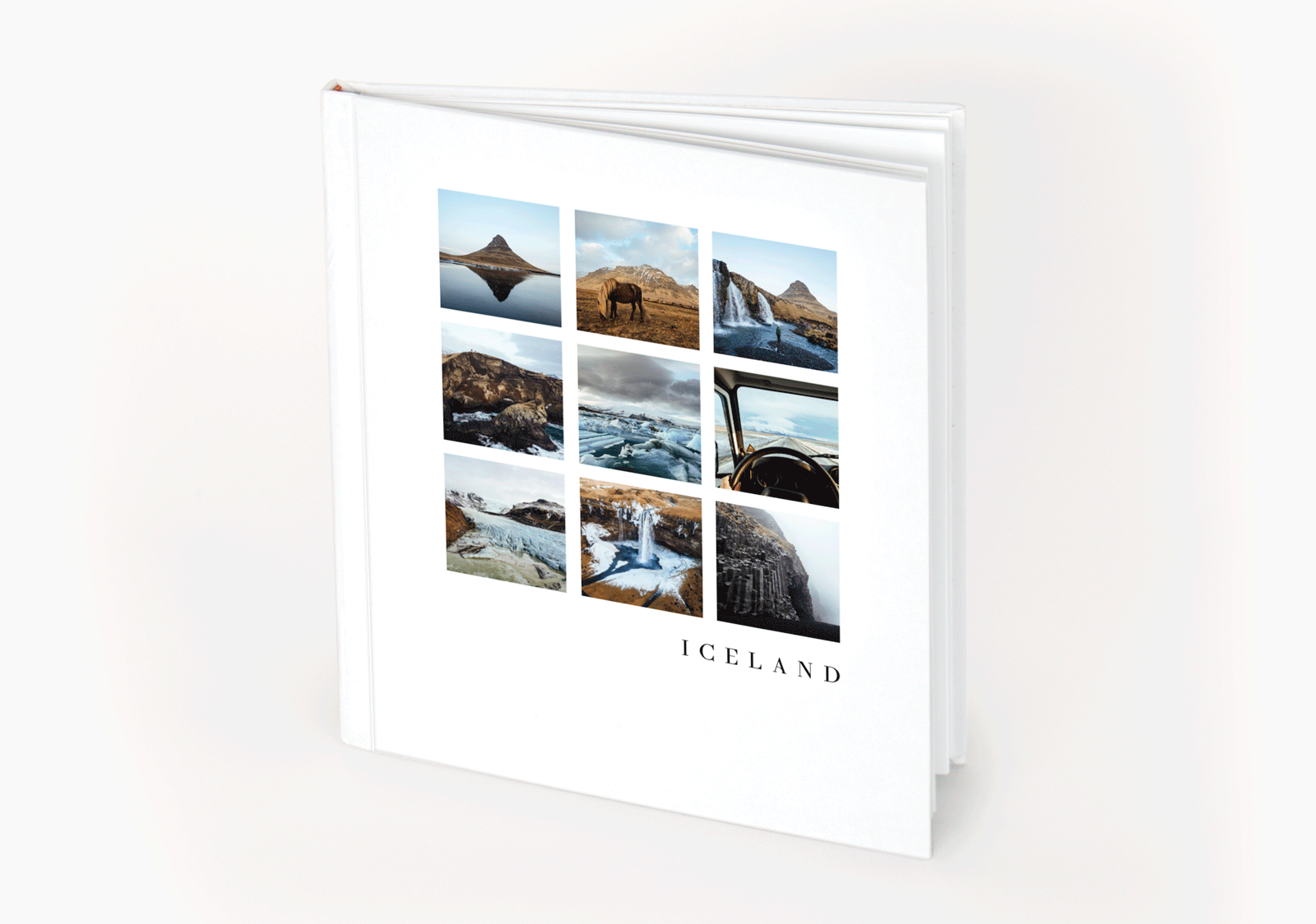 Hardcover Photo Book, Print your photos onto 38 glossy pages with a  customizable hard cover
