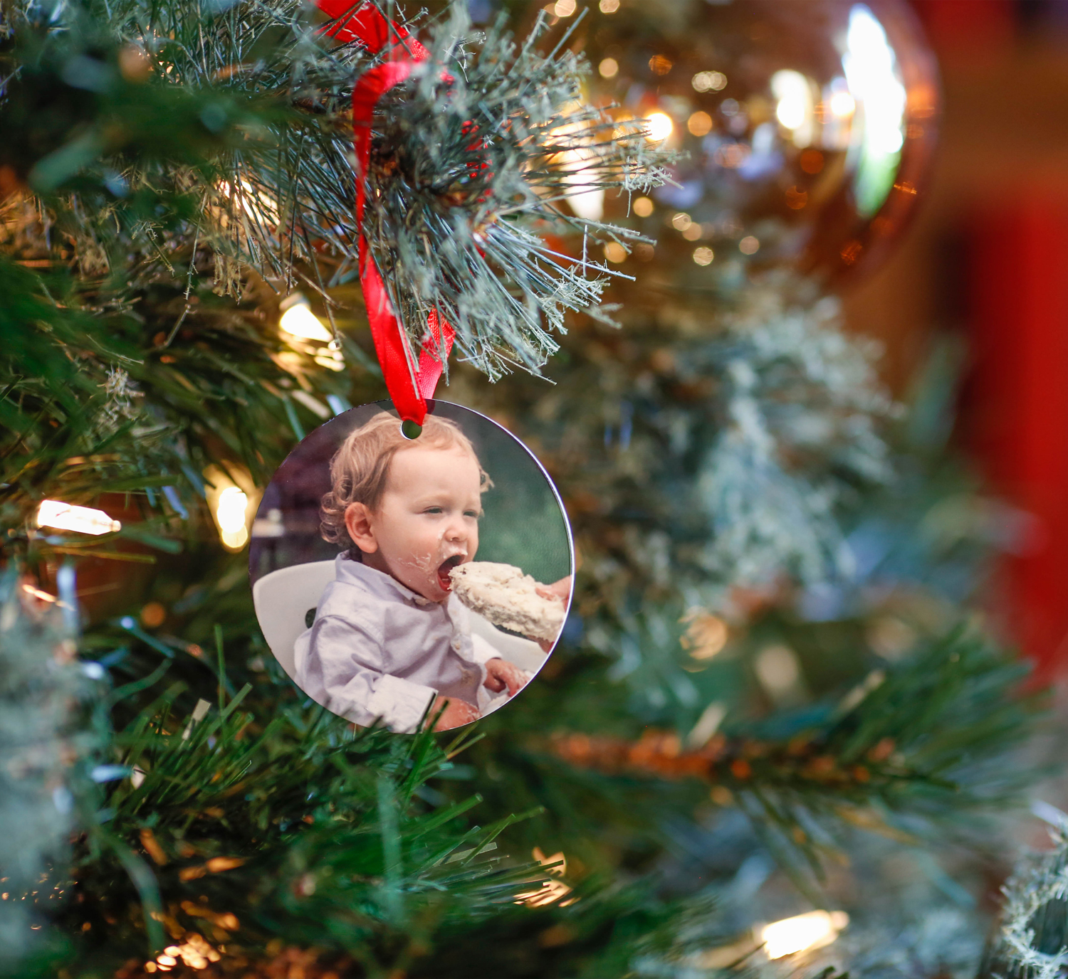 Metal Photo Ornaments | Print Your Photos on Holiday Ornaments | Social ...