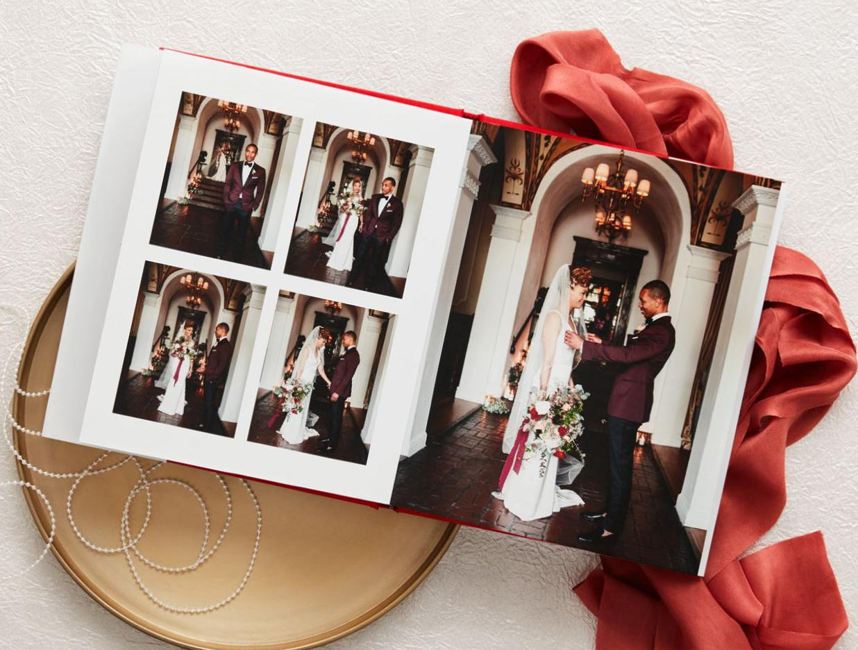15 of the Dreamiest Wedding Photo Albums - Wedding Photo Swap
